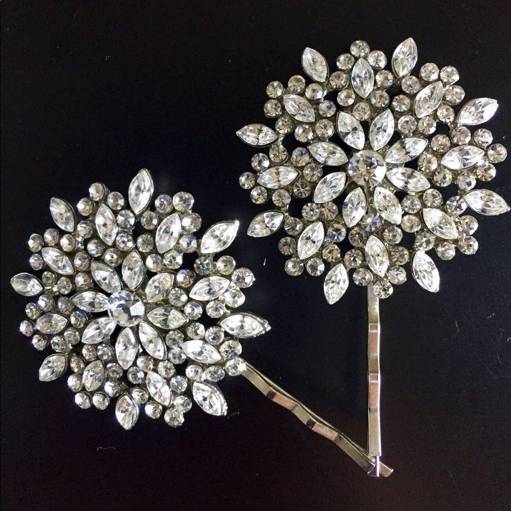 Rhinestone Hair Pins